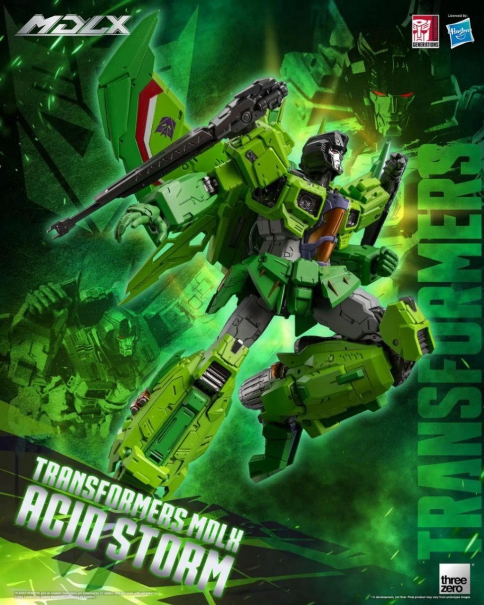 threezero MDLX トランスフォーマー アシッドストーム 3Z0784 Transformers Acid Storm Collectible Action Figure アクションフィギュア スリーゼロ