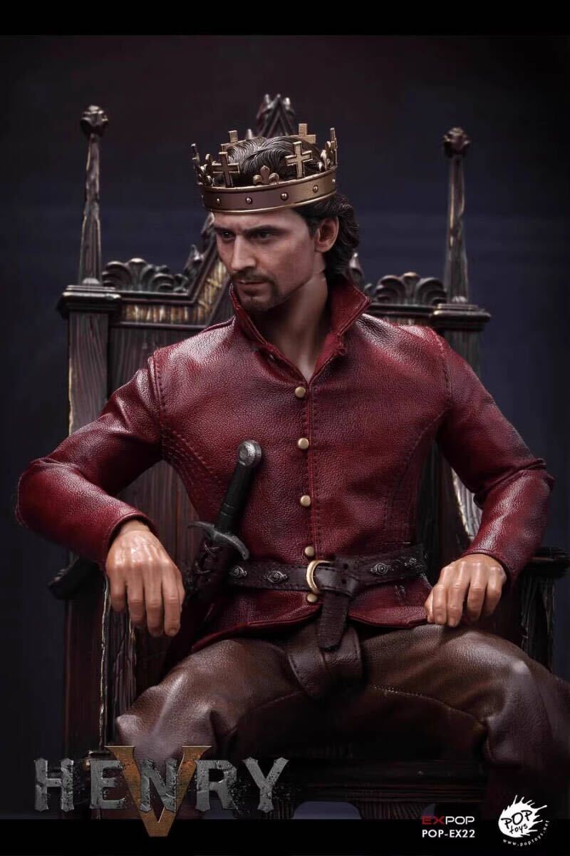 POPTOYS 1/6 イングランド王 ヘンリー五世 WF2019 会場限定 EX22 King Henry V of England