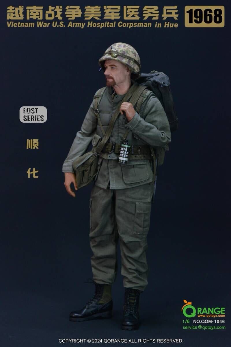 QOrange QOToys 1/6 ベトナム戦争 アメリカ軍 衛生兵 未開封新品 QOM-1046 Vietnam War U.S. Hospital Corpsman in Hue 1968