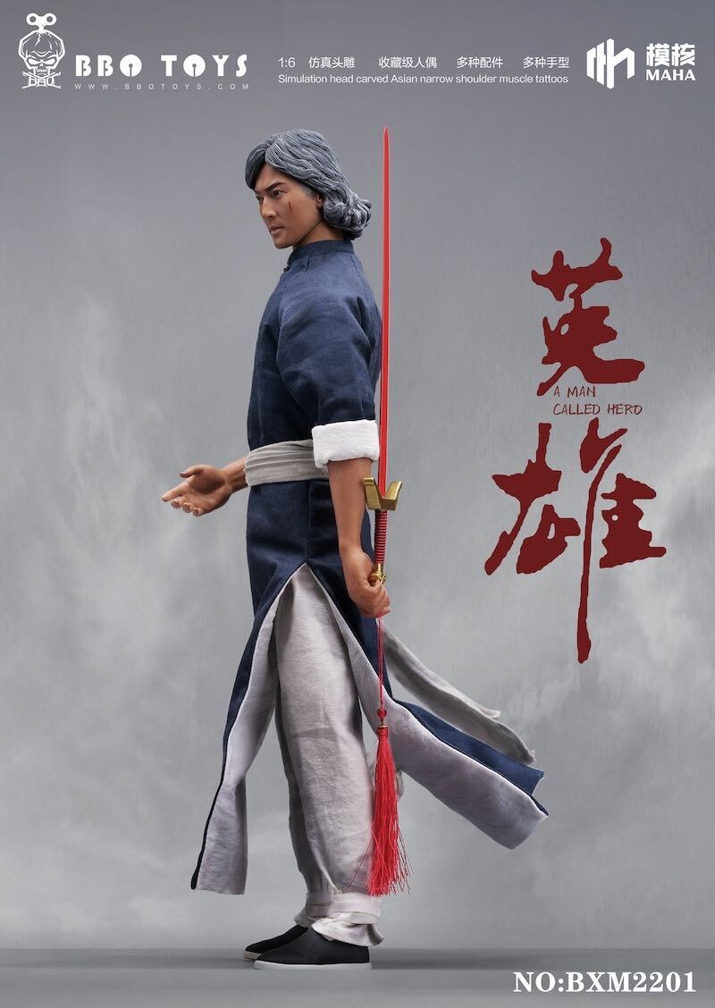 BBOTOYS x MAHA 1/6 華英雄 未開封新品 BXM2201 レジェンド・オブ・ヒーロー 中華英雄 イーキン チェン