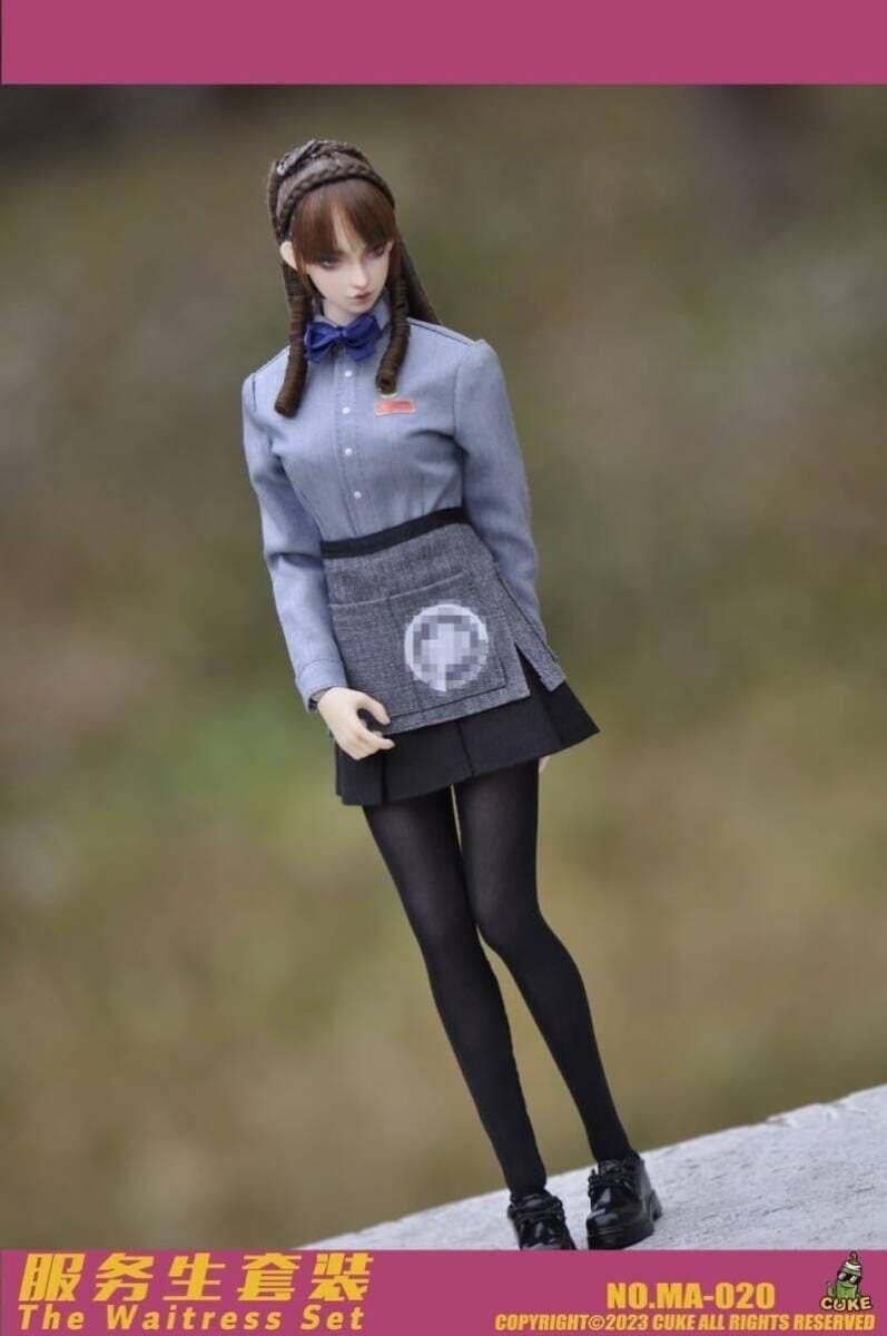 CUKE TOYS 1/6 女性 店員 制服 セット ホールスタッフ 未開封新品 MA-020