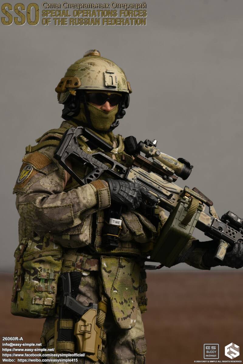 Easy&Simple 1/6 Russian Special Operations Forces(SSO) 通常.Ver 未開封新品 26060R-A