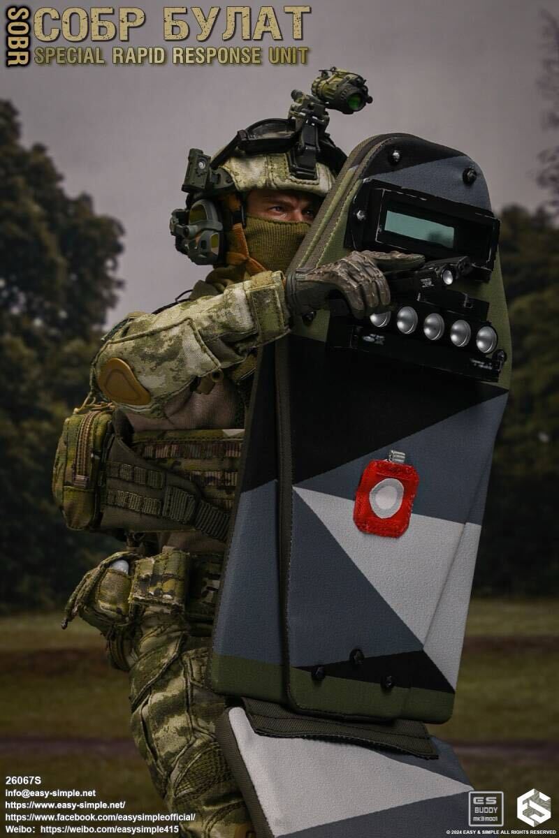 Easy&Simple 1/6 СОБР Булат Special Rapid Response Unit(SOBR) 限定.Ver 未開封新品 26067S