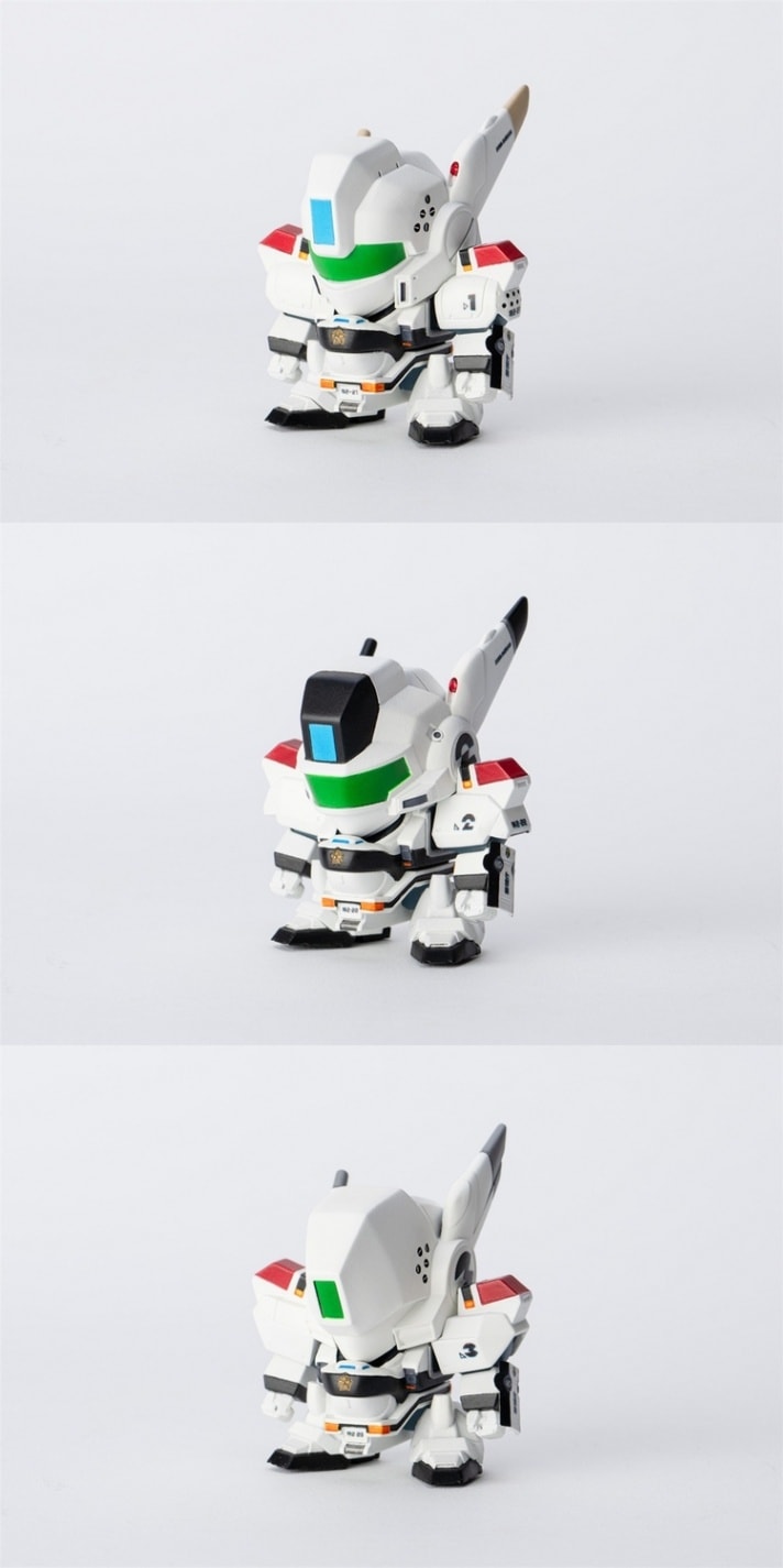 予約 threezero 機動警察パトレイバー イングラム1号機 2号機 3号機 Mobile Police Patlabor Deformer Mecha Figure World Ingram Unit 1 2 3 スリーゼロ