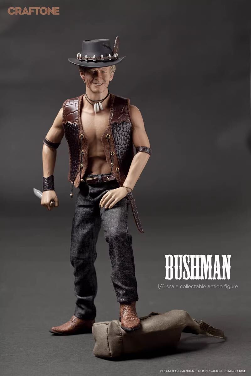CRAFTONE 1/6 クロコダイル・ダンディー ブッシュマン 未開封新品 NO-004 Crocodile Dundee Bushman