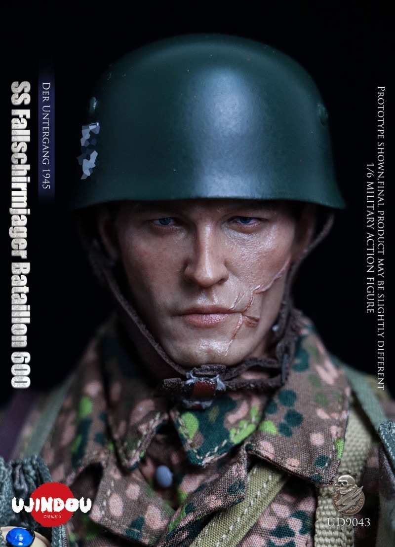 予約 UJINDOU 1/6 ナチス武装親衛隊 第600降下猟兵大隊 UD9043 SS Fallschirmjager Bataillon 600 Collectible Action Figure アクションフィギュア