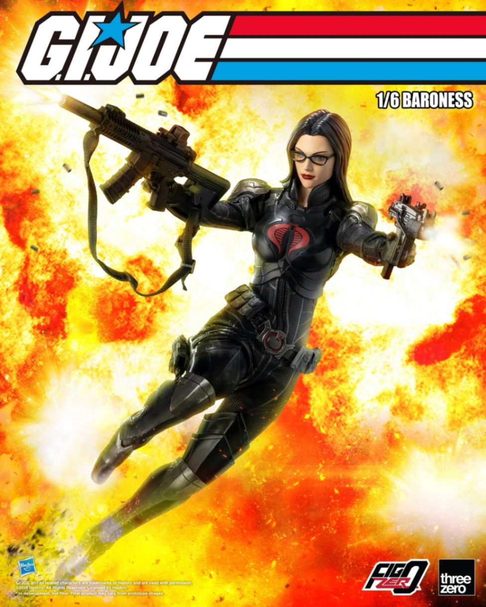 予約 threezero 1/6 フィグゼロ G.I.ジョー バロネス 3Z0350 FigZero G.I. Joe Baroness Collectible Action Figure アクションフィギュア スリーゼロ