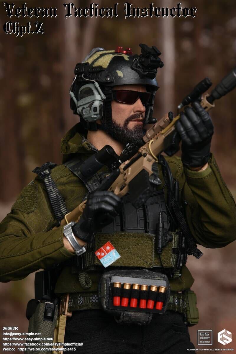 EASY&SIMPLE 1/6 Veteran Tactical Instructor Chapter II 未開封新品 26062R