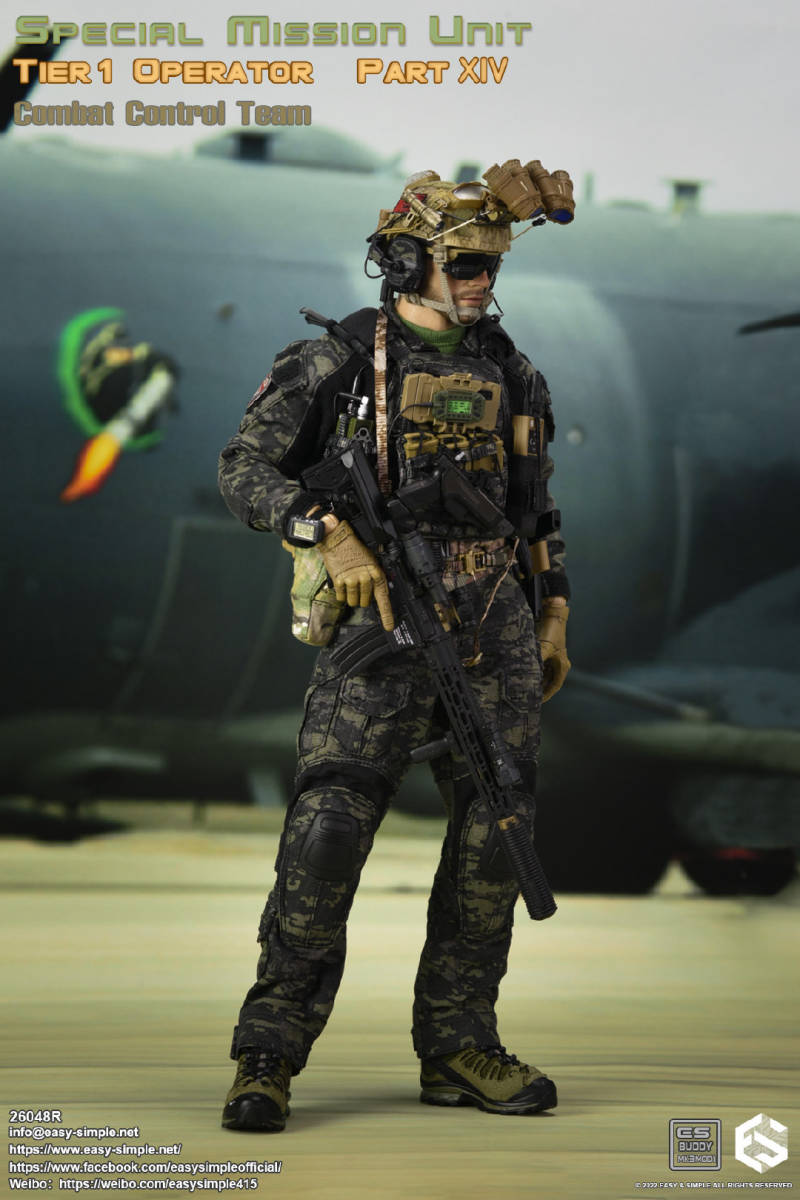 EASY&SIMPLE 1/6 SMU Tier1 Operator Part XIV Combat Control Team 未開封新品 26048R
