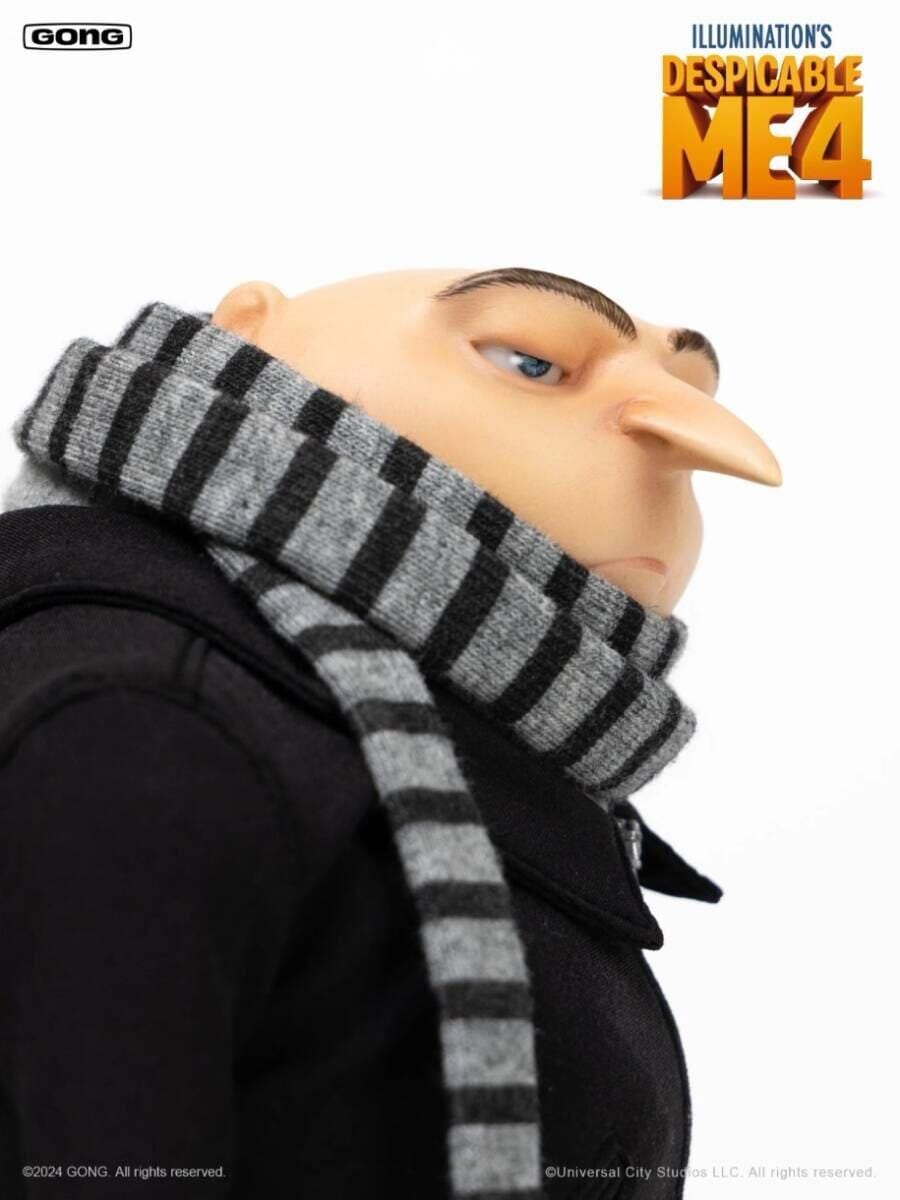 POP MART X Gong Studio 1/8 怪盗グルーのミニオン超変身 グルー 未開封新品 Despicable Me 4 Gru アクションフィギュア Action Figure