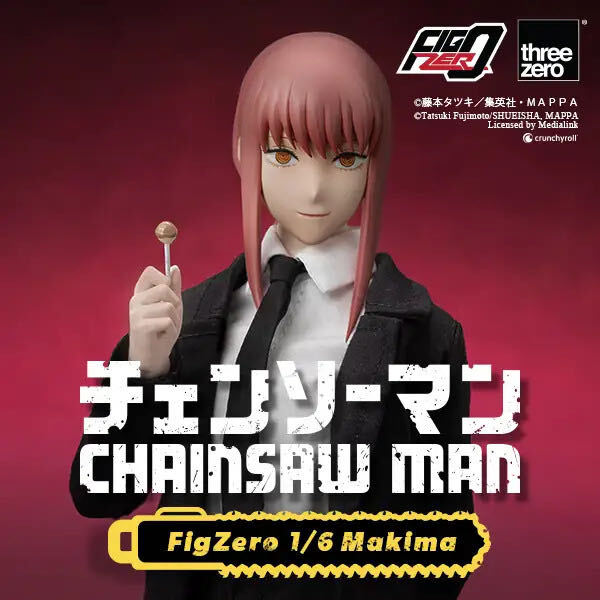 Threezero 1/6 フィグゼロ チェンソーマン マキマ 未開封新品 3Z0466 FigZero CHAINSAW MAN Makima スリーゼロ