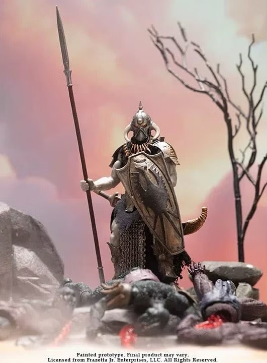 予約 Harvinger Studios 1/12 サベージ クルーシブル - デス ディーラー Savage Crucible - Death Dealer Action Figure アクションフィギュア