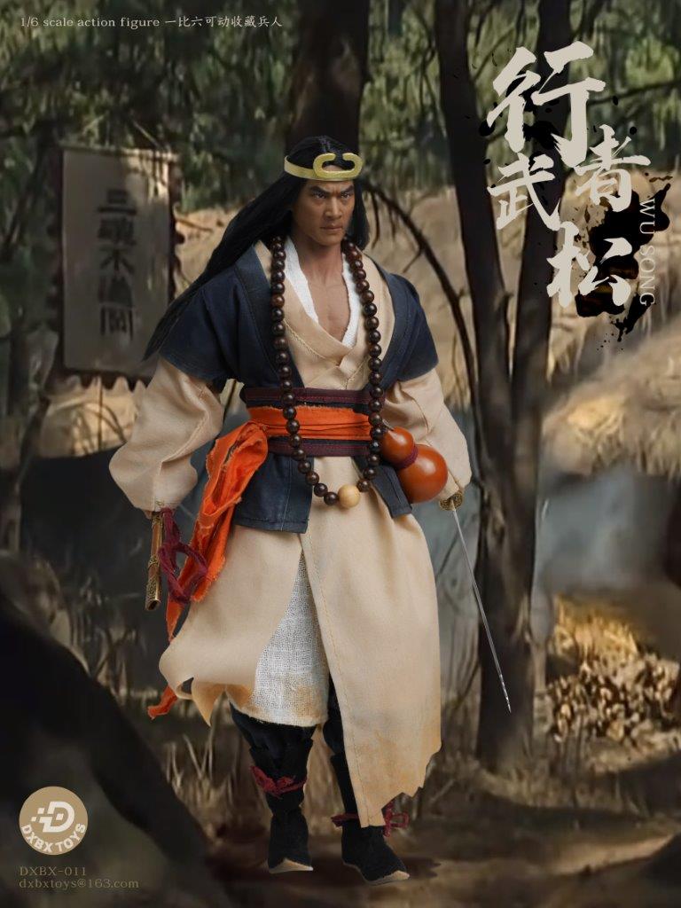 DXBXTOYS 1/6 行者 武松 未開封新品 DXBX-011 Walker Wu Song 水滸伝 金瓶梅 Collectible Action Figure アクションフィギュア