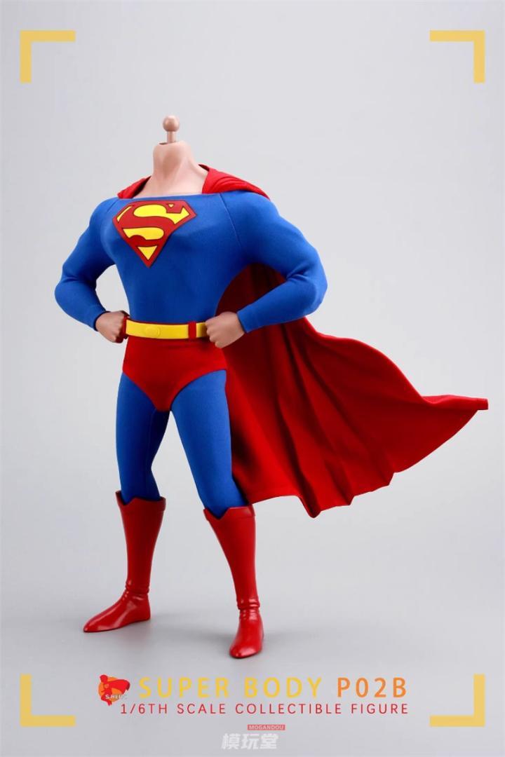 HERO TOYS 1/6 サン・オブ・クリプトン 本体 ワイヤー入りケープ P02B Son of Krypton