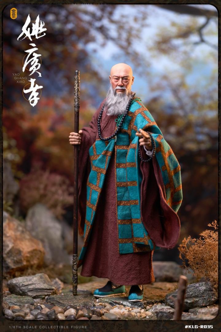 空霊閣 1/6 姚広孝 未開封新品 KLG-R035 永楽帝の軍師 Collectible Action Figure アクションフィギュア