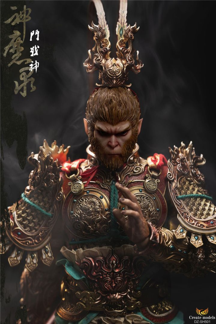 予約 Create models 1/6 『神魔録』 闘戦神 DZ-SH501 / 天命者 DZ-SH502 [Gods and Demons] Series - God of War / TianMingZhe Collectible Action Figure アクションフィギュア