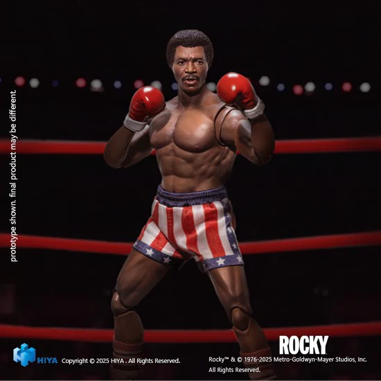 予約 HIYA 1/12 『ロッキー』 アポロ・クリード ESR0171 Exquisite Super Series ROCKY - Apollo Action Figure アクションフィギュア Hiya Toys