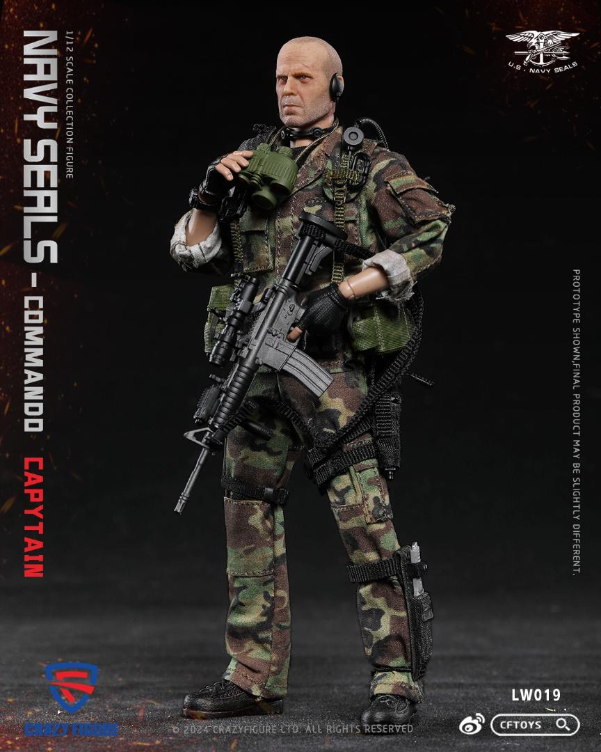 CFTOYS 1/12 シール スペシャル アサルト チーム キャプテン 未開封新品 LW019 