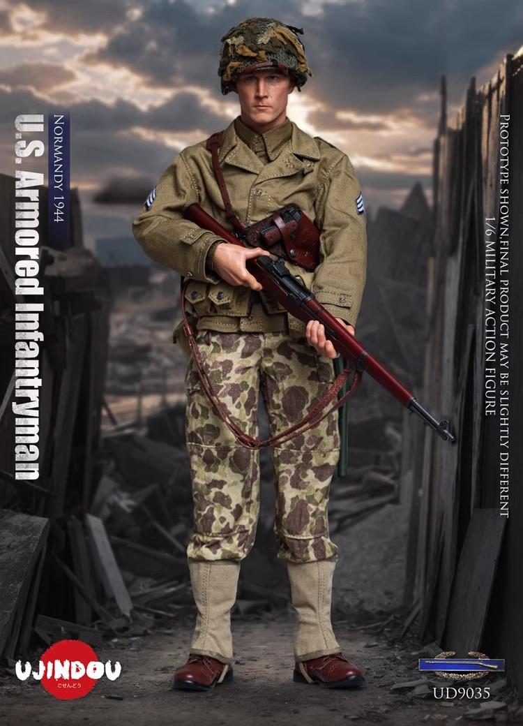UJINDOU 1/6 WWII U.S. Armored Infantryman,Normandy 1944 未開封新品 UD9035 アクションフィギュア 