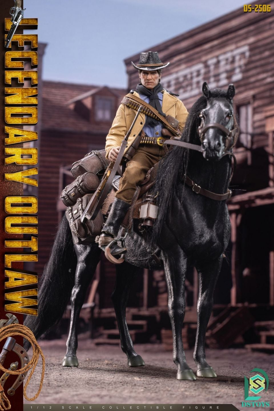 予約 DSTOYS 1/12 レジェンダリー・アウトロー 通常.Ver DS-2505 / DX.ver DS-2506 Legendary Outlaw Standard Edition / Deluxe Version Action Figure アクションフィギュア
