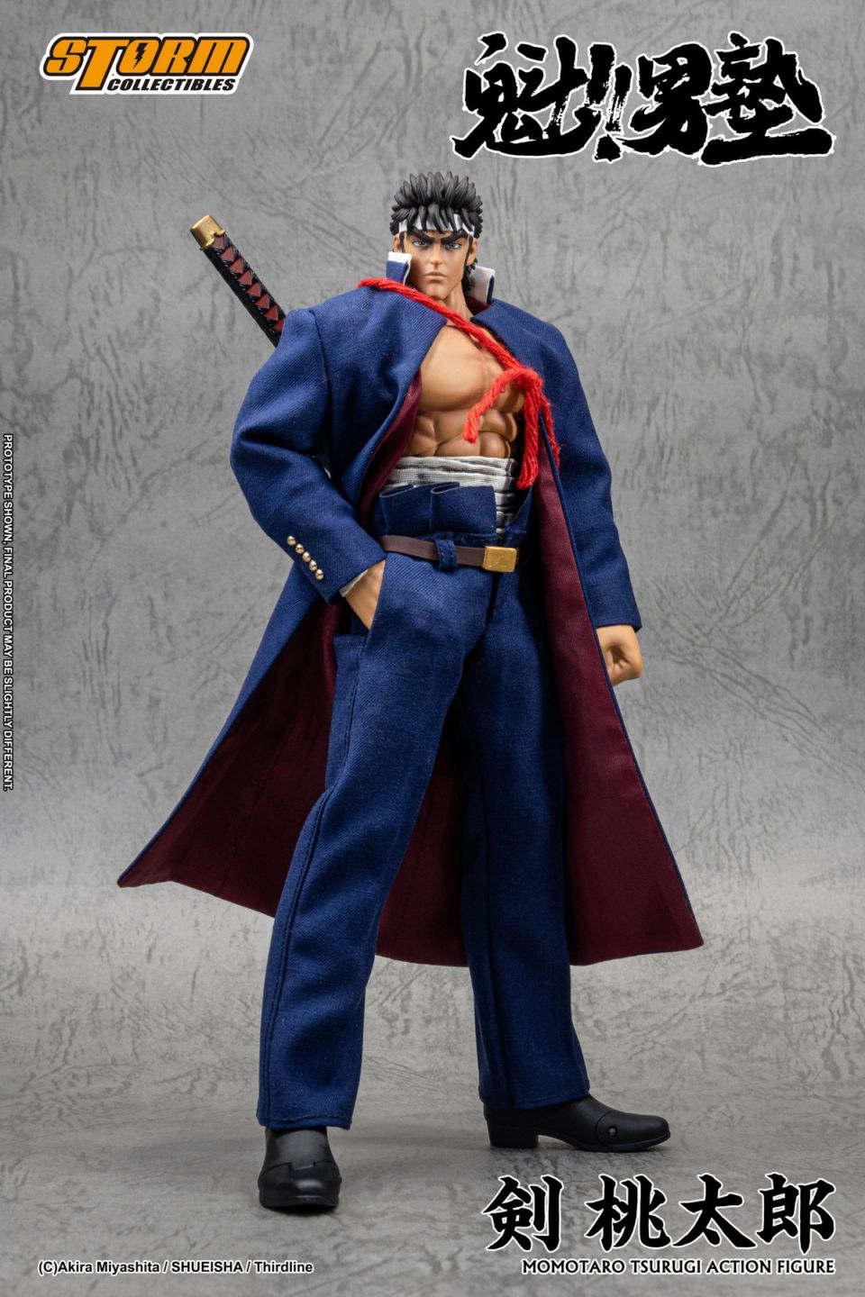 予約 Storm Collectibles 『魁!!男塾』 剣 桃太郎 MTSO01 Sakigake!! Otokojuku - Tsurugi Momotaro Action Figure アクションフィギュア Storm Toys
