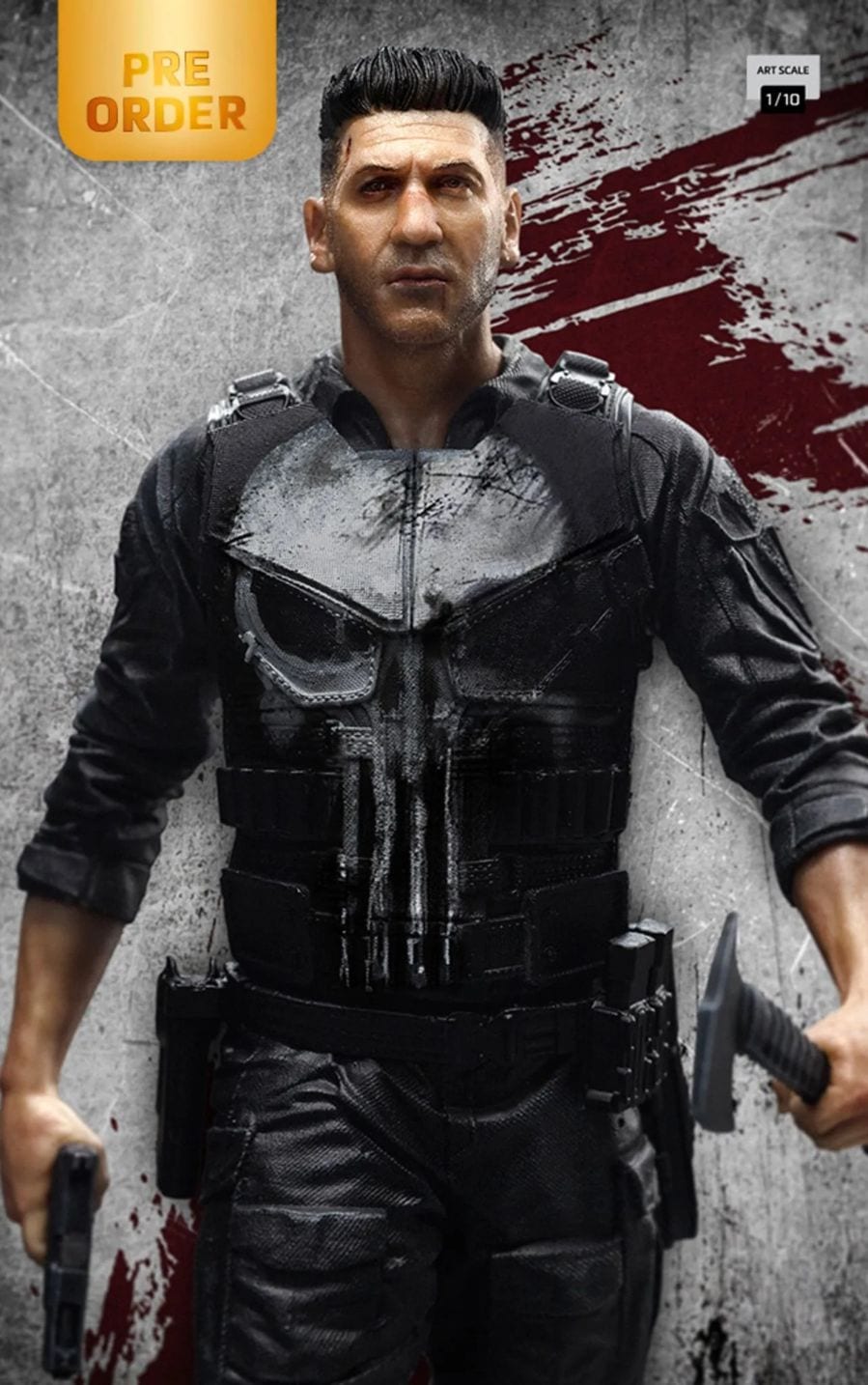 予約 Iron Studios 1/10 『デアデビル: ボーン・アゲイン』 パニッシャー MARCAS123025-10 Daredevil: Born Again - Punisher Statue スタチュー