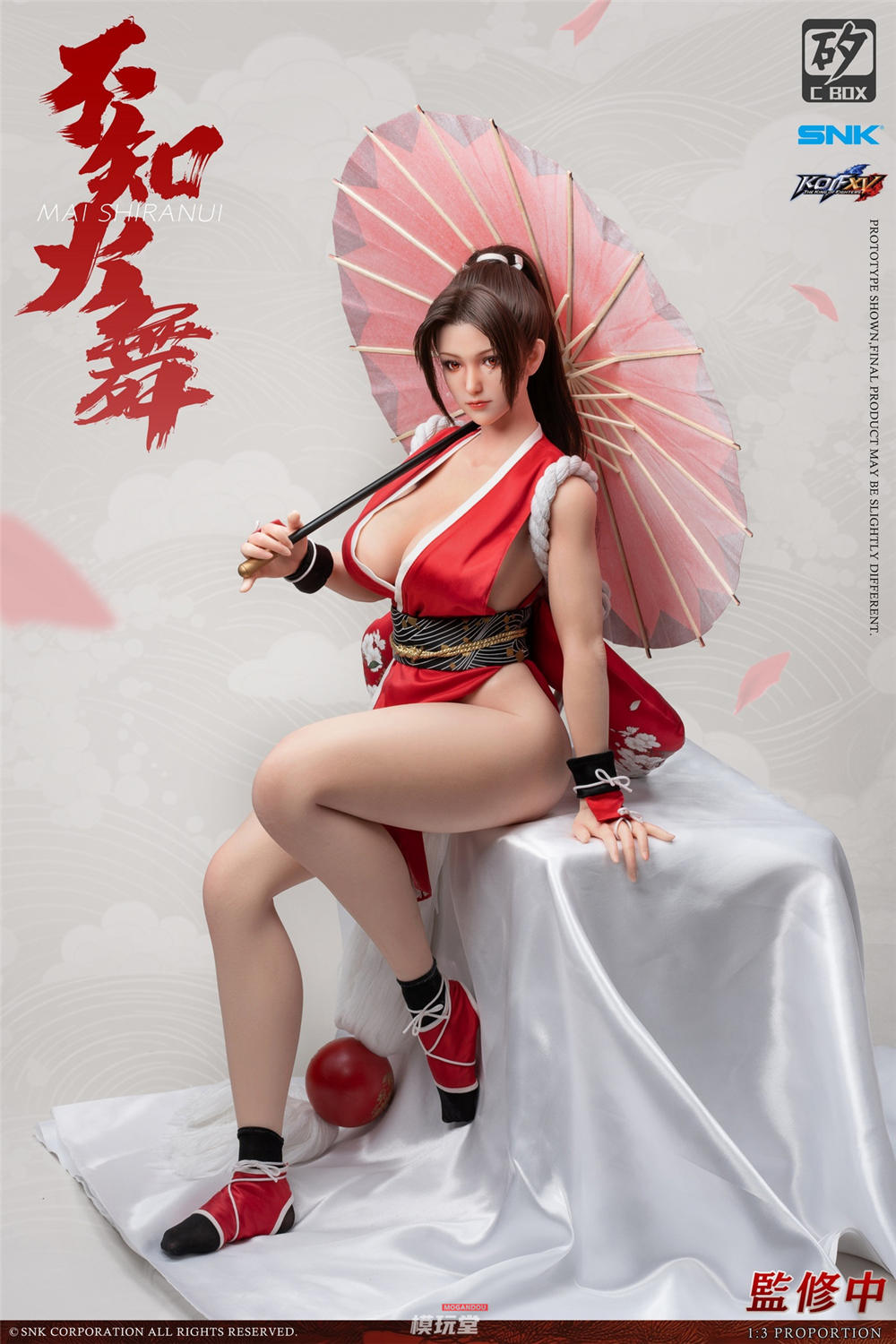 予約 C-BOX 1/3 SNK 『ザ・キング・オブ・ファイターズ XV』 不知火 舞 CB-8601 THE KING OF FIGHTERS XV - Mai Shiranui Collectible Action Figure コレクティブル アクション フィギュア