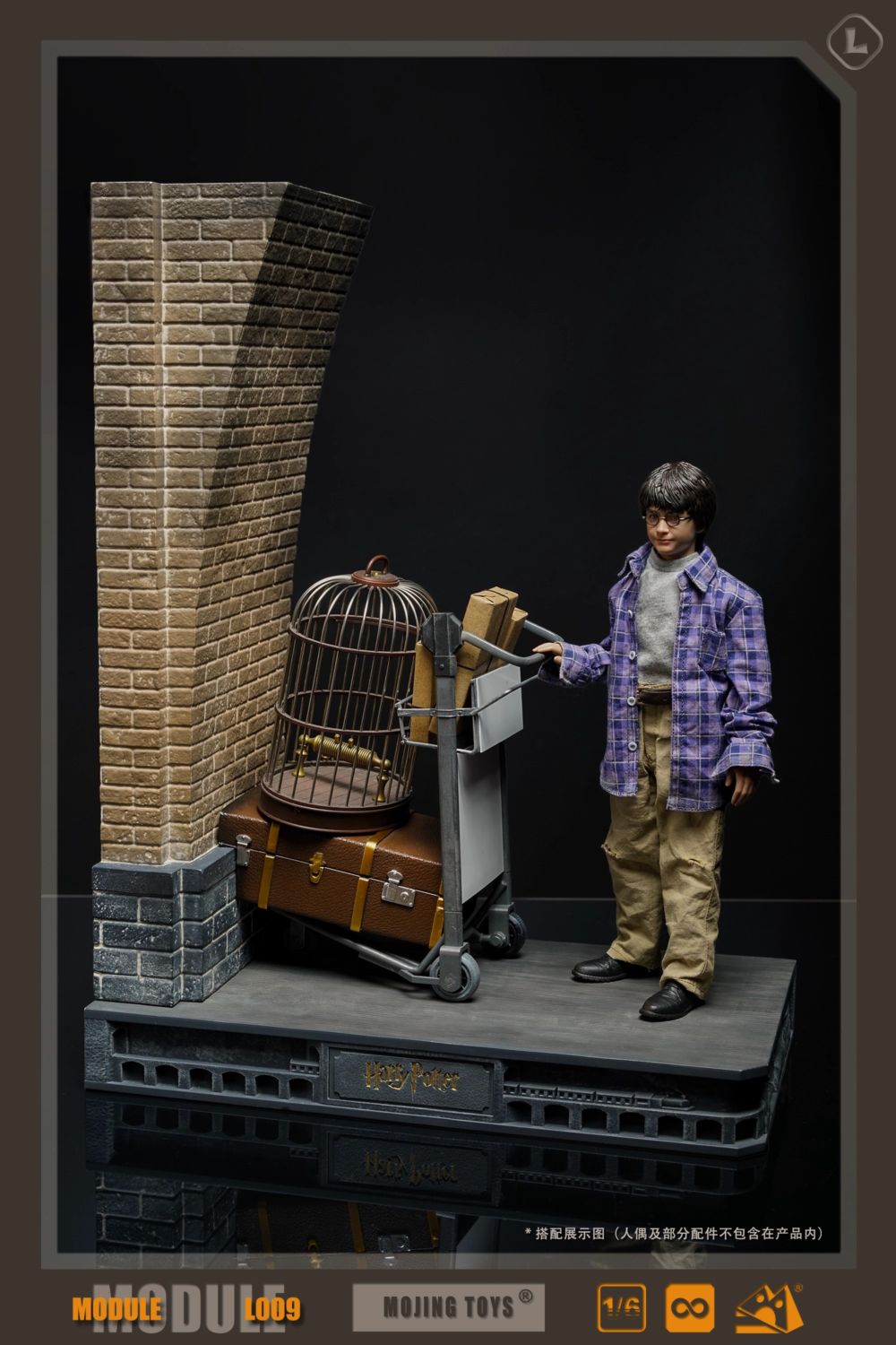 mOjingToys 1/6 クリプトナイト ルーインズ ジオラマ L006