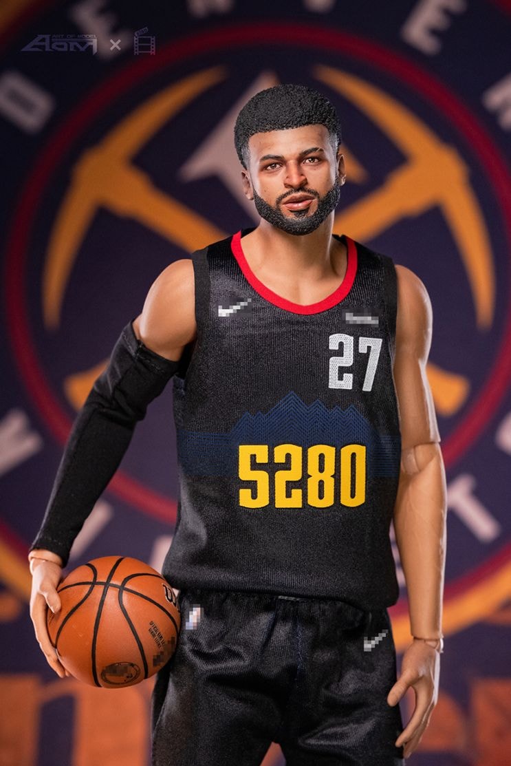 予約 Aom Toys 1/6 NBAシリーズ ジャマール・マレー レイカーズ撃破 絶命シュート.Ver NBA Series – Jamal Murray  Game-Winning Shot vs. Lakers Hand-Painted Set Collectible Action Figure コレクティブル アクション フィギュア