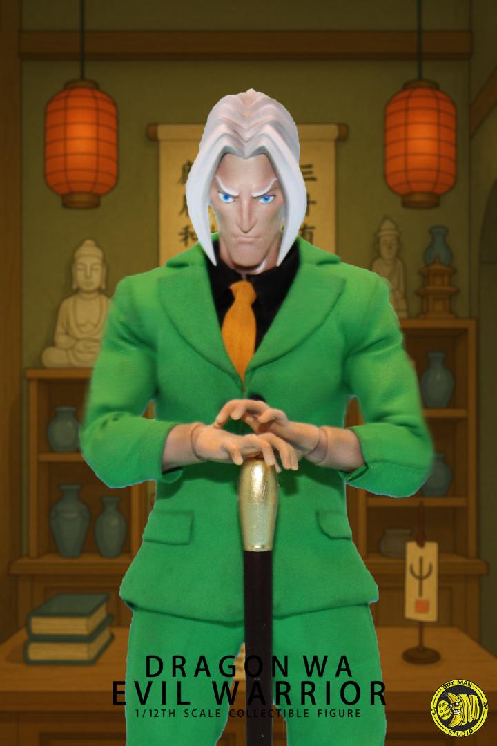 Joy Man Toys 1/12 ドラゴン ワ エヴィル ウォリアー JM013 Dragon Wa Evil Warrior