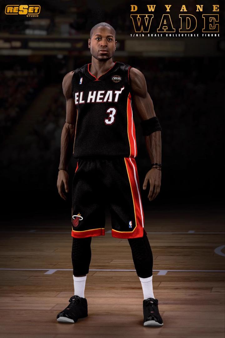 マイアミ・ヒート フィギュアセット　BIG3 1/6 アクション フィギュア / Action Figure ,Reset Studio | 模玩堂
