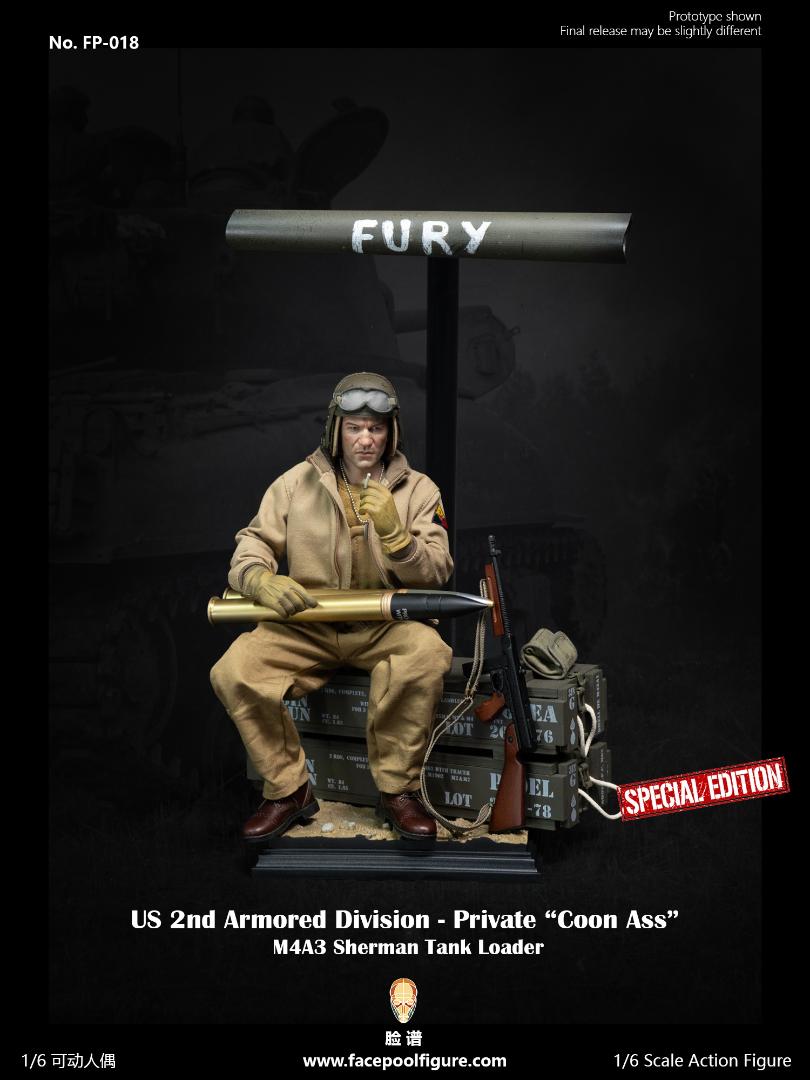 Facepoolfigure 1/6 FP017B 迫撃砲兵スナフ DX.Ver Facepoolfigure 1/6 WWII アメリカ海兵隊 迫撃砲兵 メリエル