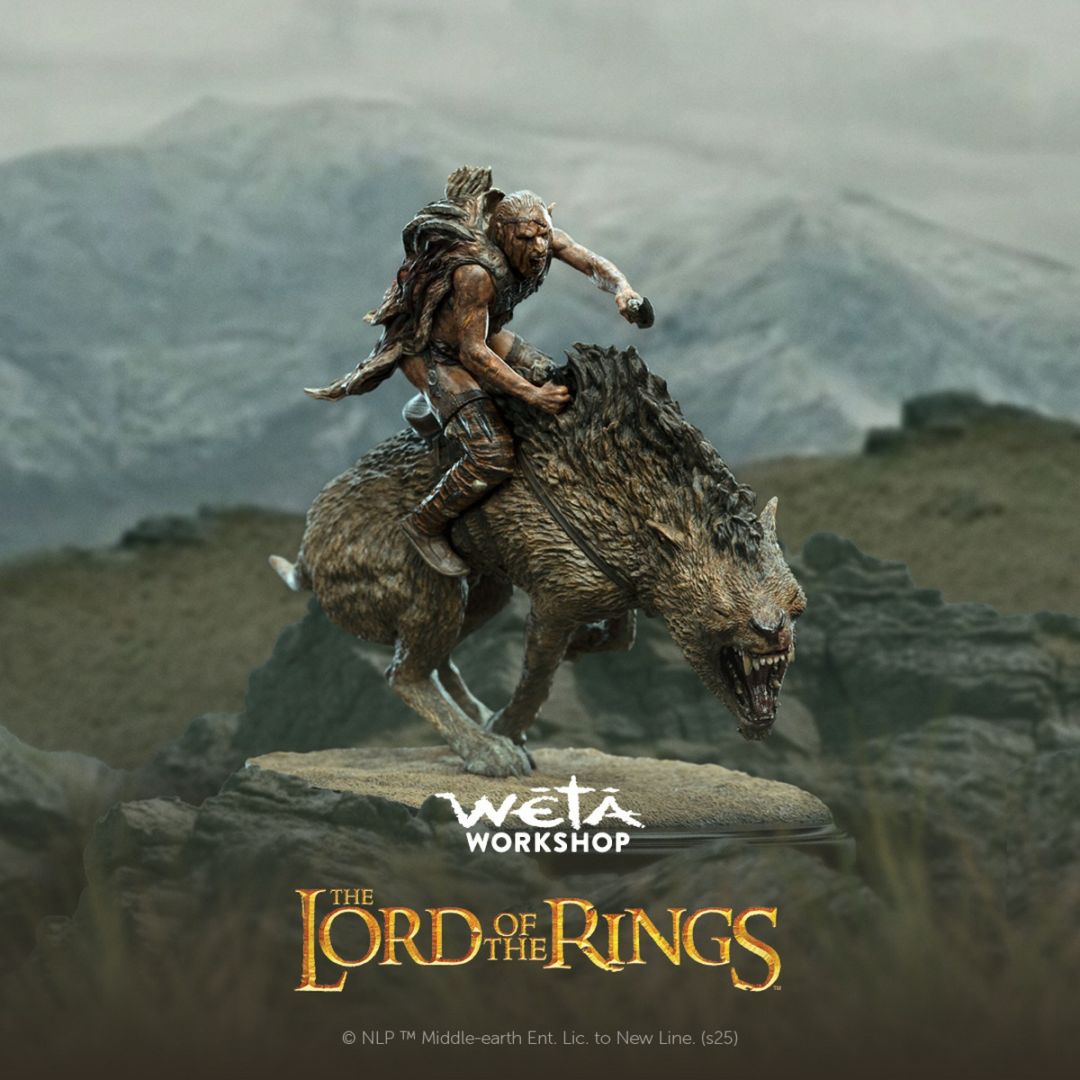 予約 WETA Workshop 1/12 『ロード・オブ・ザ・リング』 シャークー オン ワーグ 86-01-04752 The Lord of the Rings - Sharku on Warg Statue スタチュー