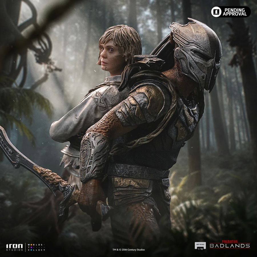 予約 Iron Studios 1/10 『プレデター: バッドランド』 プレデター デク ＆ ティア FOXPR131525-10 Predator: Badlands - Predator Dek & Thia Statue スタチュー