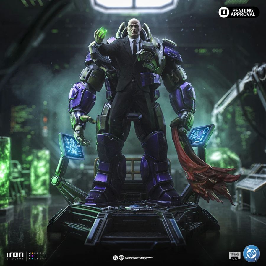 予約 Iron Studios 1/10 『DC コミックス』 レックス・ルーサー アンリーシュド DCCDCG132125-10 DC Comics - Lex Luthor Unleashed Statue スタチュー