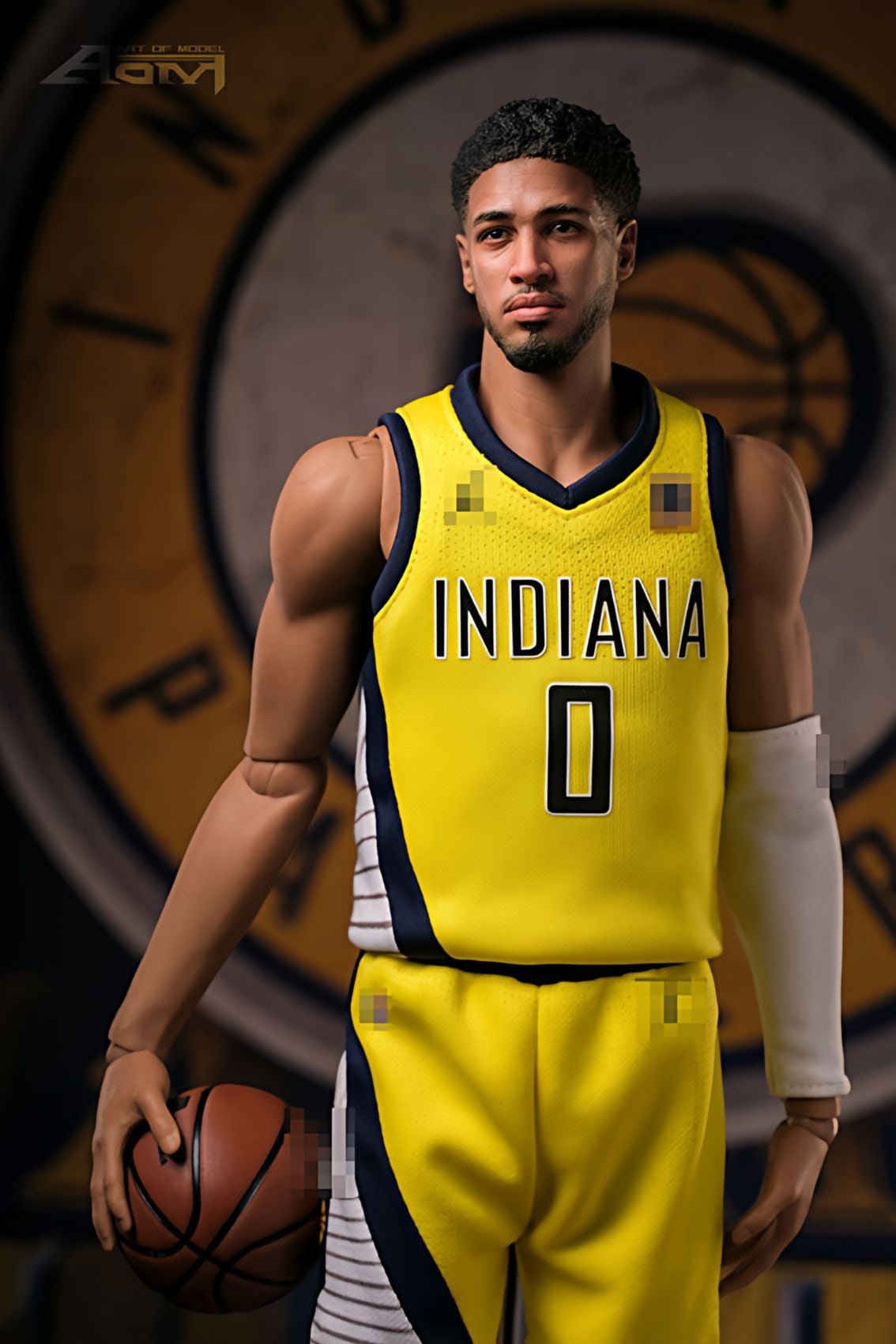 予約 Aom 1/6 サンアントニオ・スパーズ ティム・ダンカン 2014 優勝