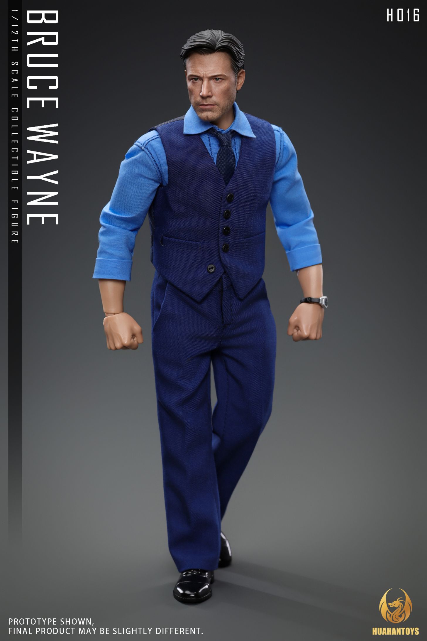 予約 HUAHANTOYS 1/12 ブルース ブルー.Ver / H016 グレー.Ver H017 / 2体セット / H018 予約特典付き Bruce Blue Version / Grey Version / Two-Figure Set Action Figure アクション フィギュア