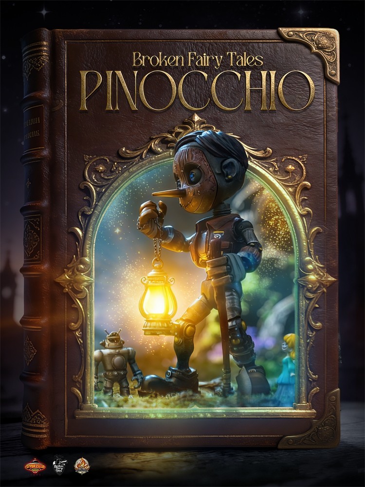 予約 GIYORZILLA TOYS 1/6 砕け散った童話 ピノキオ A001 Broken Fairy Tales - Pinocchio Collectible Action Figure コレクティブル アクション フィギュア