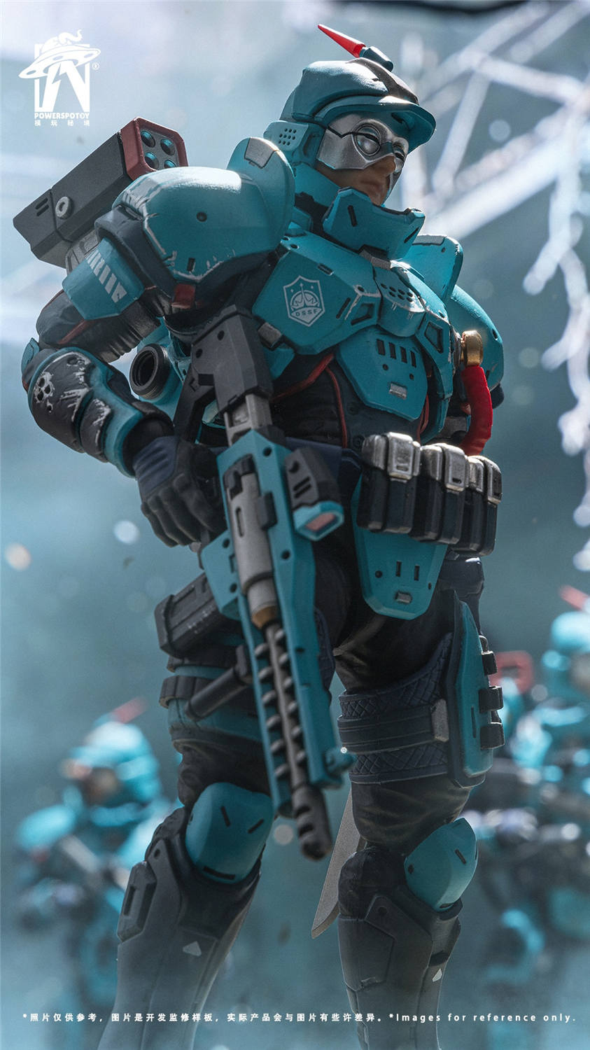 予約 Powerspotoy 1/12 エクスペディオン スチール・サンダー 特殊部隊 タクティカル アーム PS01 Xpedion - Steel Thunder Special Force Tactical Arm Action Figure アクション フィギュア