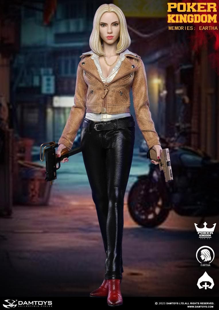 DAMTOYS 1/6 『ポーカー・キングダム メモリーズ』 アーサ GK004MX-B Poker Kingdom - Eartha 