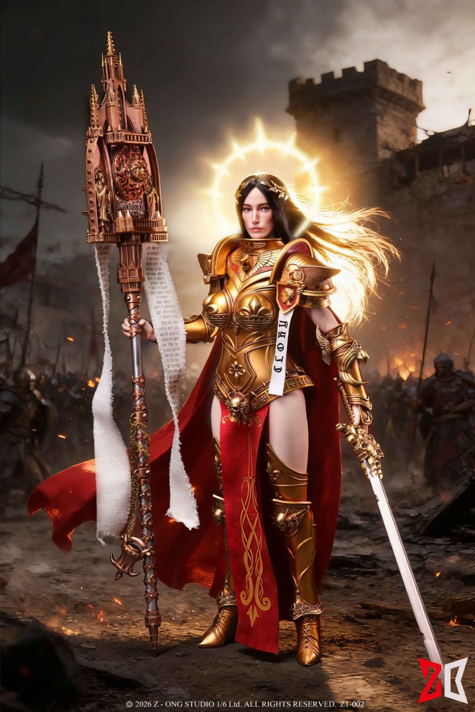 予約 Z-ONE STUDIO 1/6 アロイ帝国 女皇 スタンダード ベアラー イザベラ Z1-002 Alloy Imperial Empress Standard - Bearer Isabella Collectible Action Figure コレクティブル アクション フィギュア