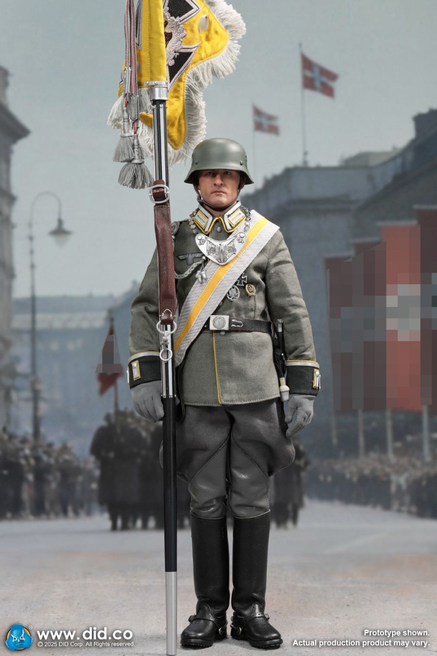 予約 DID 1/6 WW2 ドイツ軍 騎兵スタンダード・ベアラー アンゼルム D80193 WWII German Cavalry Standard-Bearer - Anselm Collectible Action Figure コレクティブル アクション フィギュア