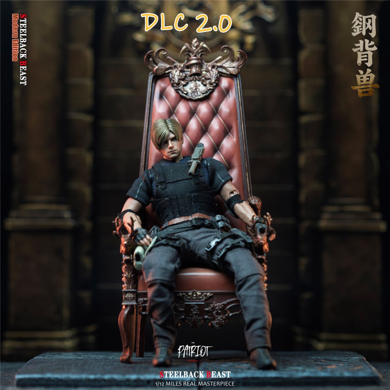 【新品未開封】Patriot studio 1/12 ビッグ ボス Patriot Studio Big Boss 1/12 Action Figure (Reissue)