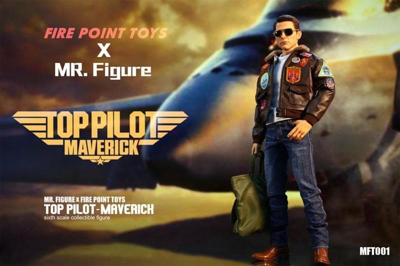 FIRE POINT TOYS X MR.FIGURE 1/6 トップ・パイロット MFT001 TOP PILOT
