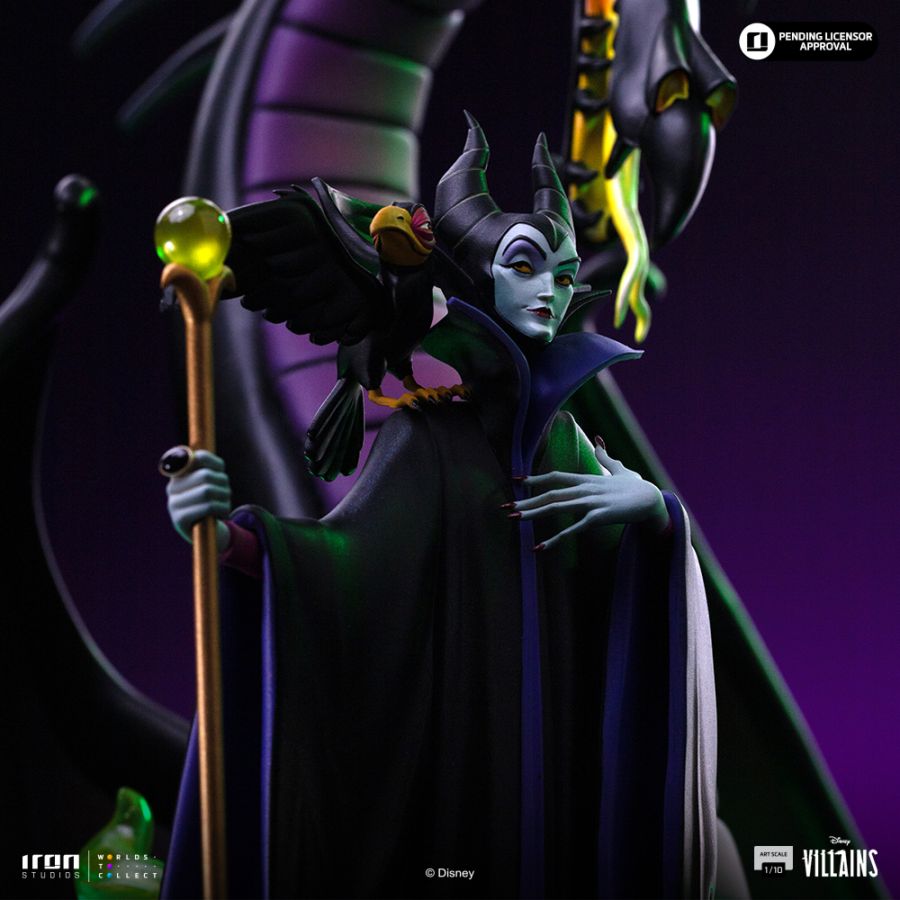 予約 Iron Studios 1/10 『ディズニー・ヴィランズ』 マレフィセント DSNEY135626-10 Disney's Villains - Maleficent Statue スタチュー