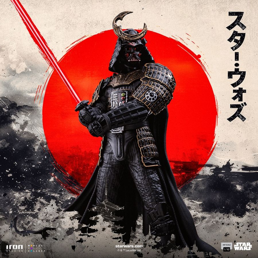 予約 Iron Studios 1/10 『スター・ウォーズ』 ダース・ベイダー（サムライ） LUCSWR135526-10 Star Wars - Darth Vader Samurai Statue スタチュー
