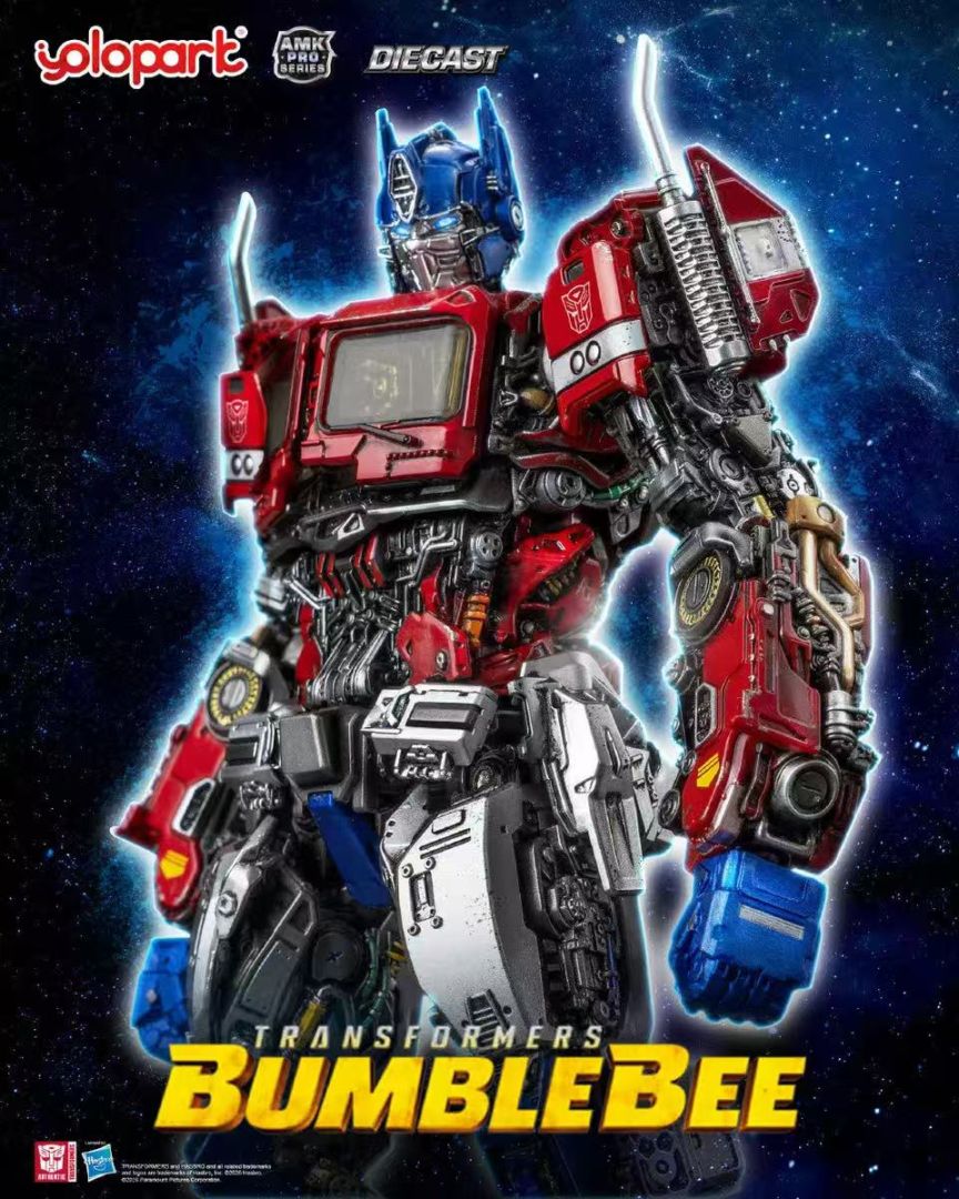 予約 Yolopark AMK PRO 『トランスフォーマー／バンブルビー』 オプティマスプライム Transformers Bumblebee - Optimus Prime Model Kit アクションフィギュア ダイキャストパーツ入り 塗装済み 組立てキット