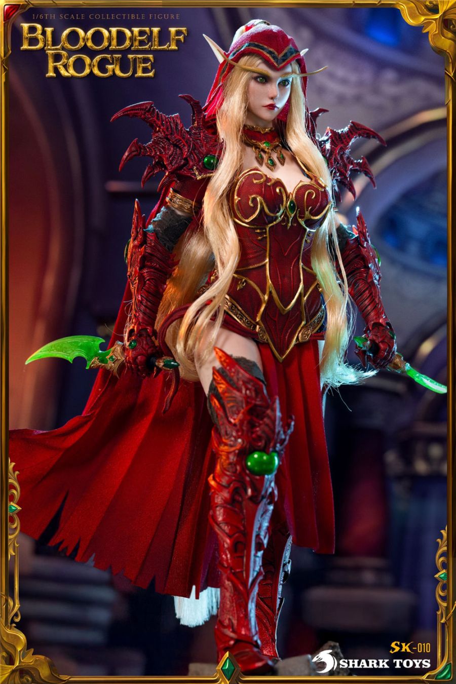 SHARK TOYS 1/6 ブラッドエルフ ローグ SK-010 Blood Elf Rogue Collectible Action Figure コレクティブル アクション フィギュア