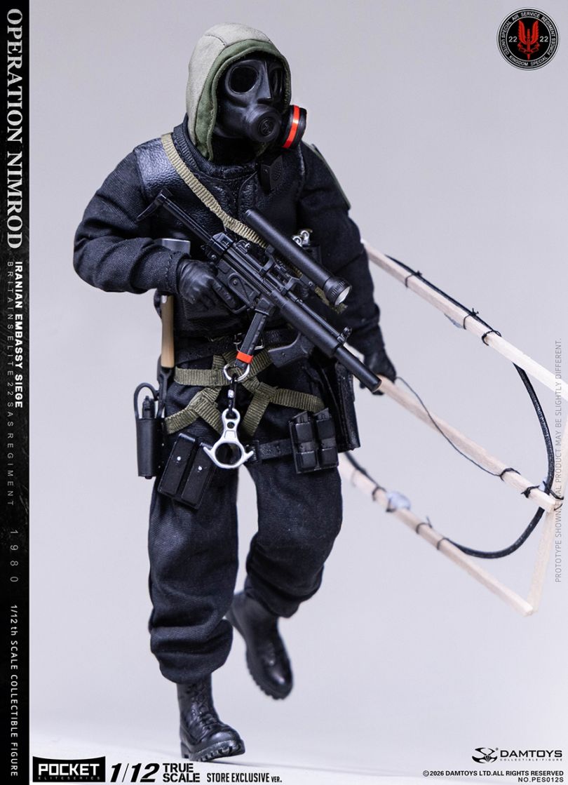 予約 DAMTOYS 1/12 オペレーション・ニムロッド 1980 イラン大使館占拠事件 SAS 第22連隊 CRW 通常版 PES012 / 限定版 PES012S Pocket Elite Series: Operation Nimrod 1980 Iranian Embassy Siege 22 Sas Crw Action Figure アクション フィギュア