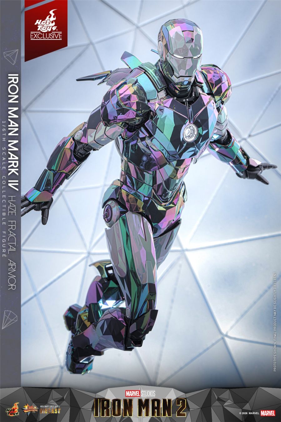 ホットトイズ 1/6 アイアンマン・マーク4 ヘイズ・フラクタル・アーマー 限定版 MMS855D79 Iron Man Mark IV Haze Fractal Armor Hot Toys